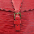 LOUIS VUITTON Epi Jeune Fille MM Shoulder Bag Red M52157 LV Auth ARZ077-19
