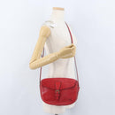 LOUIS VUITTON Epi Jeune Fille MM Shoulder Bag Red M52157 LV Auth ARZ077-24