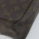 LOUIS VUITTON Monogram Trousse Toilette 28 Clutch Bag M47522 LV Auth ARZ078-16