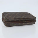LOUIS VUITTON Monogram Trousse Toilette 28 Clutch Bag M47522 LV Auth ARZ078-5