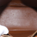 LOUIS VUITTON Monogram Vernis Houston Hand Bag Bronze M91122 LV Auth ARZ080-11