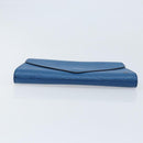 LOUIS VUITTON Epi Art Deco Clutch Bag Blue M52635 LV Auth ARZ083-7