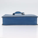 LOUIS VUITTON Epi Sac Plat Hand Bag Blue M52075 LV Auth ARZ090-7