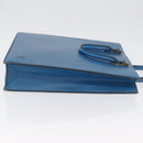 LOUIS VUITTON Epi Sac Plat Hand Bag Blue M52075 LV Auth ARZ090-4