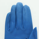 HERMES Medor Gloves Leather 6 1/2 Blue Auth ARZ096V-15