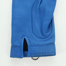 HERMES Medor Gloves Leather 6 1/2 Blue Auth ARZ096V-16
