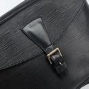 LOUIS VUITTON Epi Jeune Fille MM Shoulder Bag Black M52152 LV Auth ARZ104-18