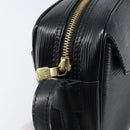 LOUIS VUITTON Epi Jeune Fille MM Shoulder Bag Black M52152 LV Auth ARZ104-19