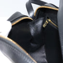LOUIS VUITTON Epi Jeune Fille MM Shoulder Bag Black M52152 LV Auth ARZ104-22
