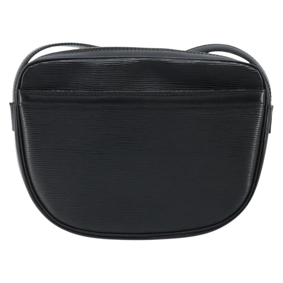 LOUIS VUITTON Epi Jeune Fille MM Shoulder Bag Black M52152 LV Auth ARZ104