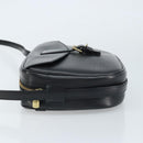 LOUIS VUITTON Epi Jeune Fille MM Shoulder Bag Black M52152 LV Auth ARZ104-4