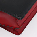 LOUIS VUITTON Epi Bicolor Varenne Hand Bag Black Red M52387 LV Auth ARZ106-8