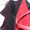 LOUIS VUITTON Epi Bicolor Varenne Hand Bag Black Red M52387 LV Auth ARZ106-18