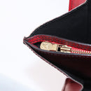 LOUIS VUITTON Epi Bicolor Varenne Hand Bag Black Red M52387 LV Auth ARZ106-23