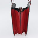 LOUIS VUITTON Epi Bicolor Varenne Hand Bag Black Red M52387 LV Auth ARZ106-4