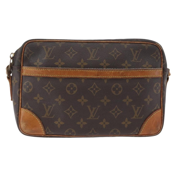 LOUIS VUITTON Monogram Trocadero 27 Schoudertas M51274 LV Auth ARZ107