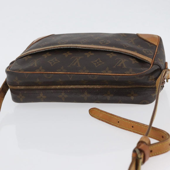 LOUIS VUITTON Monogram Trocadero 27 Schoudertas M51274 LV Auth ARZ107