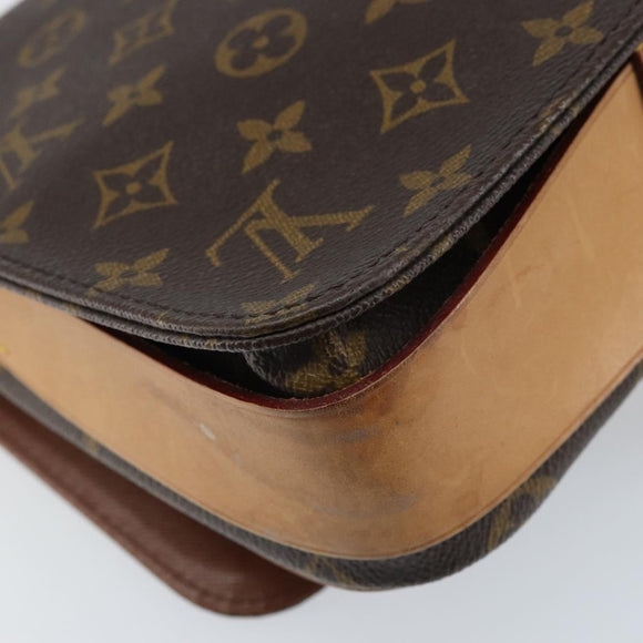 LOUIS VUITTON Monogram Cartouchiere MM Shoulder Bag M51253 LV Auth ARZ112