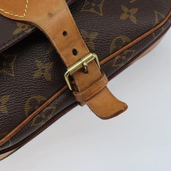 LOUIS VUITTON Monogram Cartouchiere MM Shoulder Bag M51253 LV Auth ARZ112