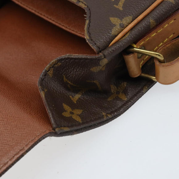 LOUIS VUITTON Monogram Cartouchiere MM Shoulder Bag M51253 LV Auth ARZ112