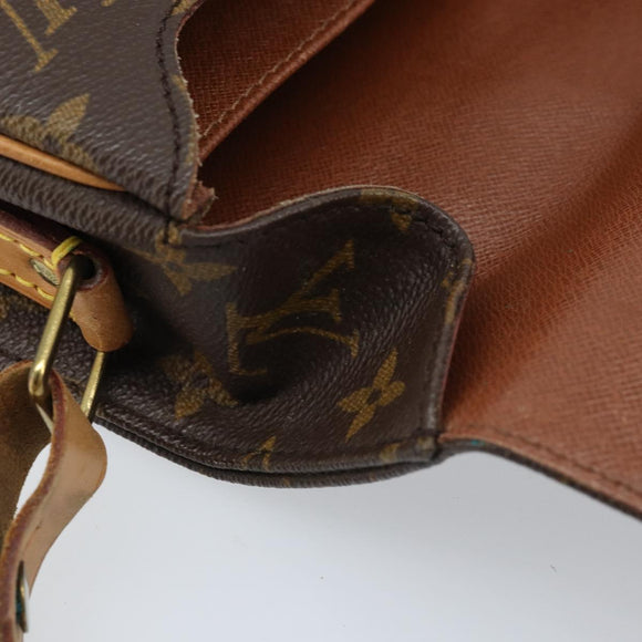 LOUIS VUITTON Monogram Cartouchiere MM Shoulder Bag M51253 LV Auth ARZ112