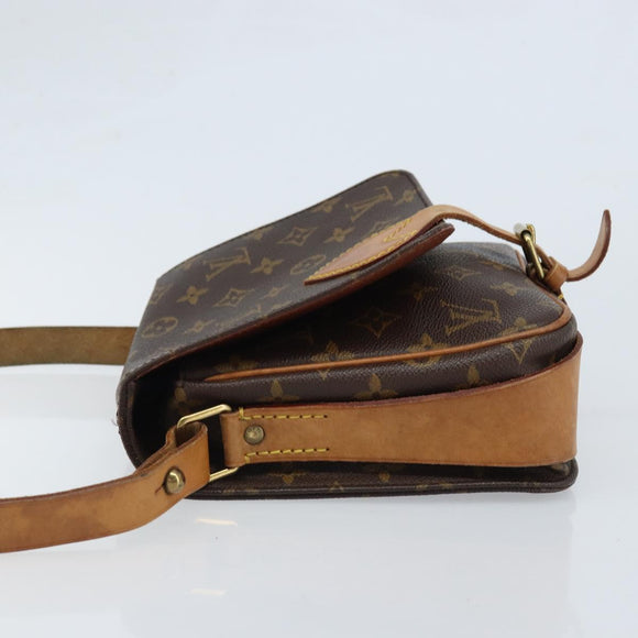 LOUIS VUITTON Monogram Cartouchiere MM Shoulder Bag M51253 LV Auth ARZ112