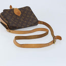 LOUIS VUITTON Monogram Cartouchiere MM Shoulder Bag M51253 LV Auth ARZ112-7