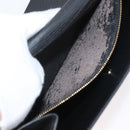 LOUIS VUITTON Epi Montaigne 27 Clutch Bag Black M52652 LV Auth ARZ117-11