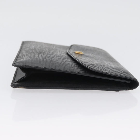 LOUIS VUITTON Epi Montaigne 27 Clutch Bag Black M52652 LV Auth ARZ117
