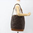 LOUIS VUITTON Monogram Noe Shoulder Bag M42224 LV Auth ARZ120-20