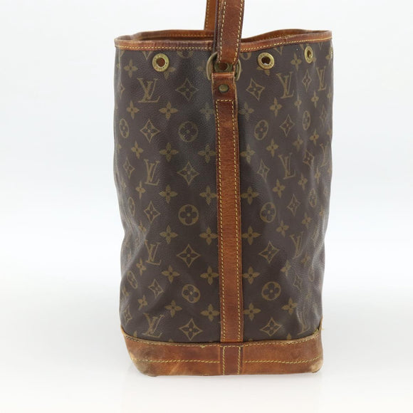 LOUIS VUITTON Monogram Noe Shoulder Bag M42224 LV Auth ARZ120