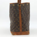 LOUIS VUITTON Monogram Noe Shoulder Bag M42224 LV Auth ARZ120-5