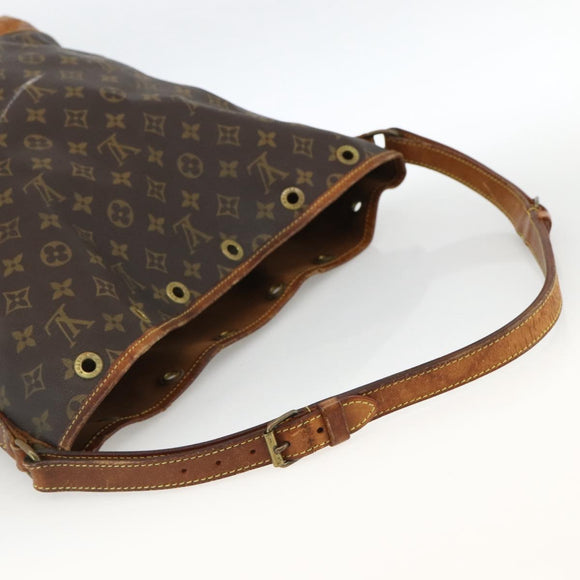 LOUIS VUITTON Monogram Noe Shoulder Bag M42224 LV Auth ARZ120