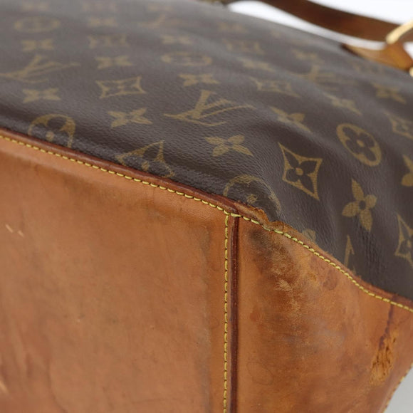LOUIS VUITTON Monogram Cabas Mezzo Tote Bag M51151 LV Auth ARZ125