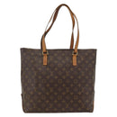 LOUIS VUITTON Monogram Cabas Mezzo Tote Bag M51151 LV Auth ARZ125-13