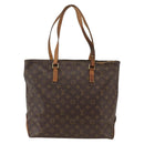 LOUIS VUITTON Monogram Cabas Mezzo Tote Bag M51151 LV Auth ARZ125-2