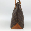 LOUIS VUITTON Monogram Cabas Mezzo Tote Bag M51151 LV Auth ARZ125-4