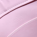 LOUIS VUITTON Monogram Vernis Columbus Tas Marshmallow Roze M91032 Auth ARZ126-16