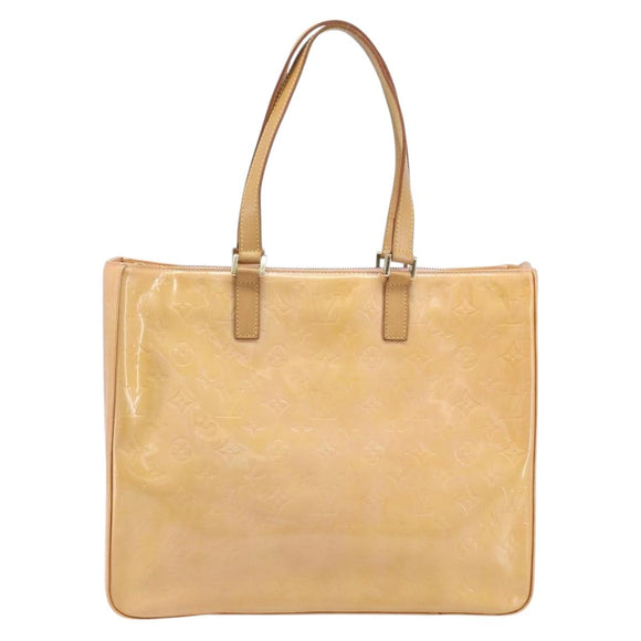 LOUIS VUITTON Monogram Vernis Columbus Tas Marshmallow Roze M91032 Auth ARZ126