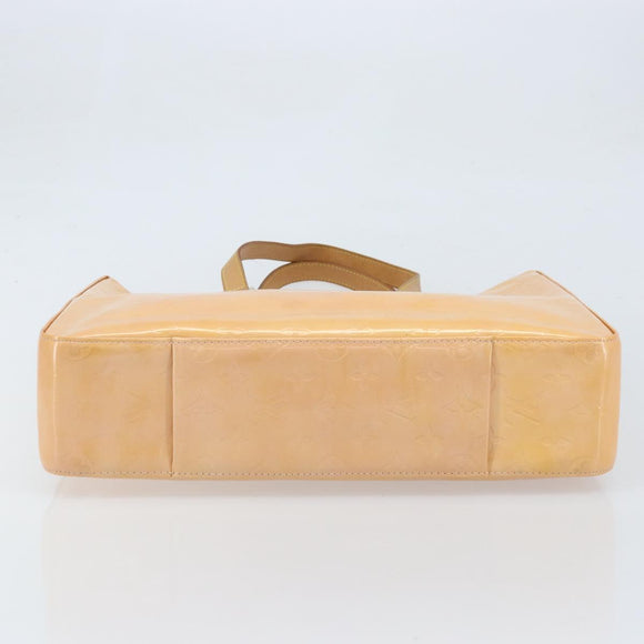 LOUIS VUITTON Monogram Vernis Columbus Tas Marshmallow Roze M91032 Auth ARZ126