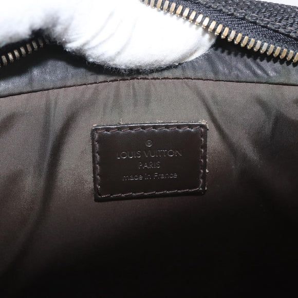 LOUIS VUITTON Damier Geant Yak Business Bag 2way Black Noir M93082 Auth ARZ127