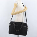 LOUIS VUITTON Damier Geant Yak Business Bag 2way Black Noir M93082 Auth ARZ127-26