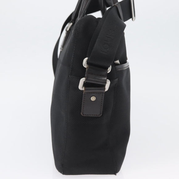 LOUIS VUITTON Damier Geant Yak Business Bag 2way Black Noir M93082 Auth ARZ127