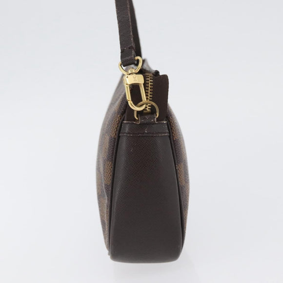 LOUIS VUITTON Damier Ebene Trousse Make-up-Täschchen N51982 LV Auth ARZ134
