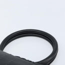 Salvatore Ferragamo Hand Bag Leather Black Silver Auth ARZ140-8