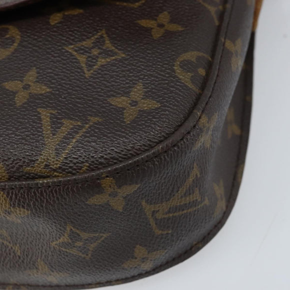 LOUIS VUITTON Monogram Saint Cloud GM Shoulder Bag M51242 LV Auth ARZ144