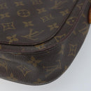 LOUIS VUITTON Monogram Saint Cloud GM Shoulder Bag M51242 LV Auth ARZ144-16