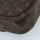 LOUIS VUITTON Monogram Saint Cloud GM Shoulder Bag M51242 LV Auth ARZ144-17