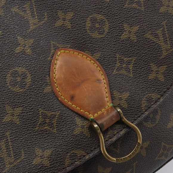 LOUIS VUITTON Monogram Saint Cloud GM Shoulder Bag M51242 LV Auth ARZ144