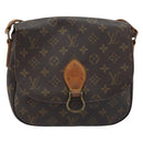 LOUIS VUITTON Monogram Saint Cloud GM Shoulder Bag M51242 LV Auth ARZ144-13